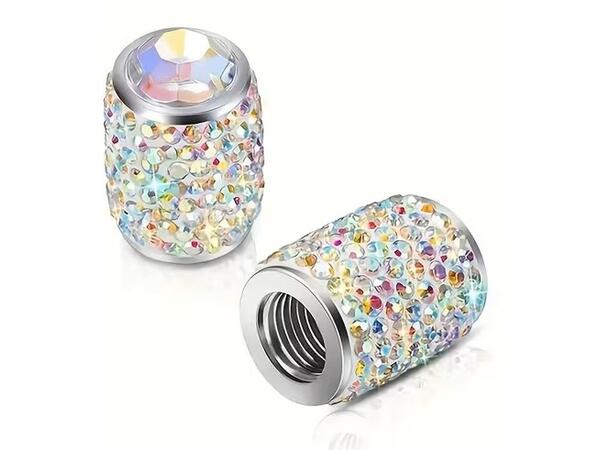 Ventilhette Flerfarget Krystall 
