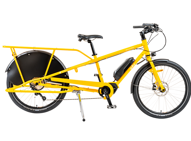 Yuba Mundo Transportsykkel Shimano EP8 elsykkel, Gold 