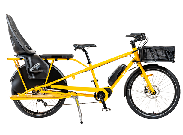 Yuba Mundo Transportsykkel Shimano EP8 elsykkel, Gold 