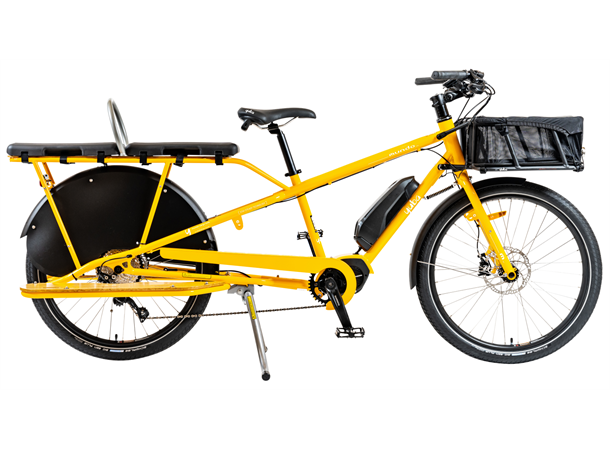 Yuba Mundo Transportsykkel Shimano EP8 elsykkel, Gold 
