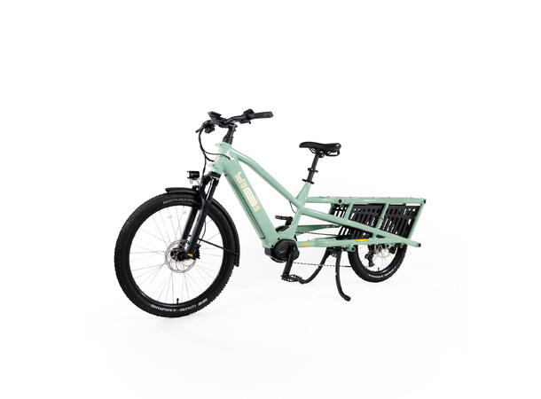 Yuba Spicy Curry+ V4 Transportsykkel Bosch Cargo Line elsykkel, Lunar 