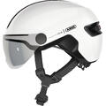 ABUS Sykkelhjelm Hud-Y ACE Shiny White ABUS str: Large (57 - 61 cm)