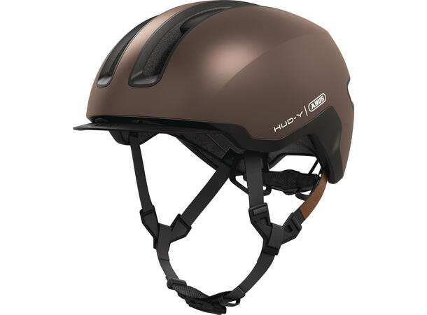 ABUS Sykkelhjelm Hud-Y Metallic Copper 
