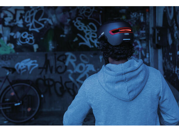 ABUS Sykkelhjelm Hud-Y Moss Green ABUS str: Medium (54 - 58 cm) 