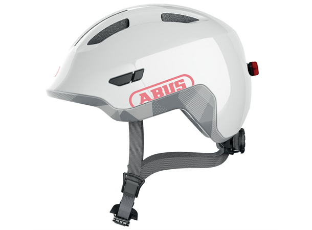 ABUS Sykkelhjelm Smiley ACE LED White 