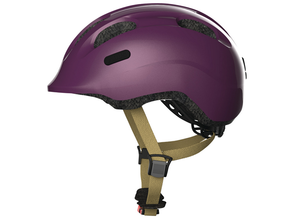 ABUS Sykkelhjelm Smiley Purple 