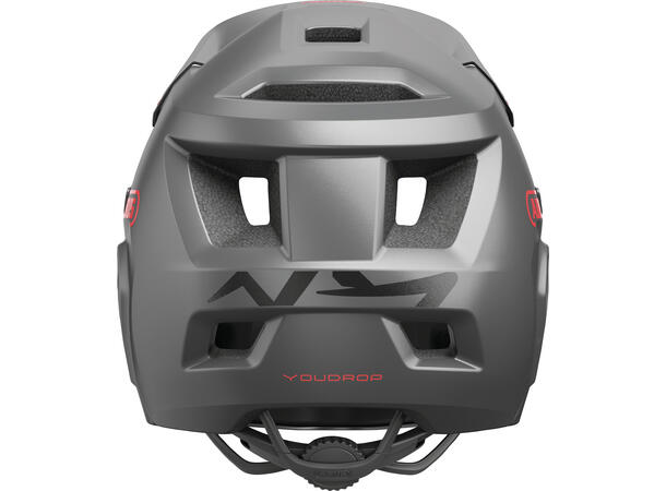 ABUS Sykkelhjelm YouDrop FF Ti Silver ABUS str: Small (48 - 55 cm) 