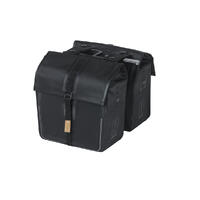Basil Dobbel Sykkelveske MIK Urban Dry 2 x 25 liter, Black