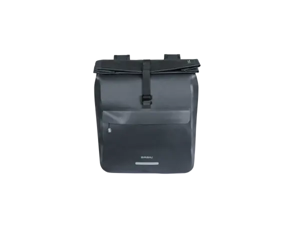 Basil Dobbel Sykkelveske Urban Dry Neo 46-52 liter, Black 