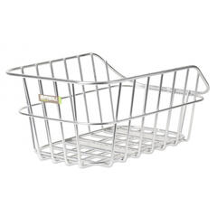 Basil Sykkelkurv Cento Alu Silver