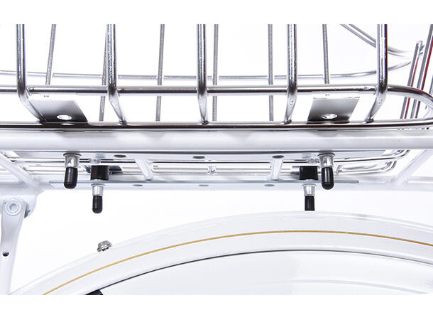 Basil Sykkelkurv Cento Alu Silver 