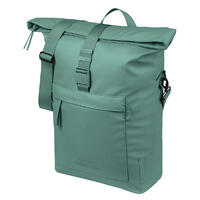 Basil Sykkelveske Brooklyn 17 liter, Silvergreen