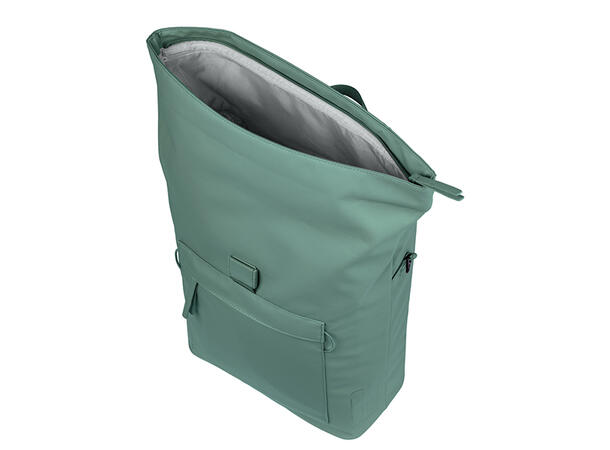 Basil Sykkelveske Brooklyn 17 liter, Silvergreen 
