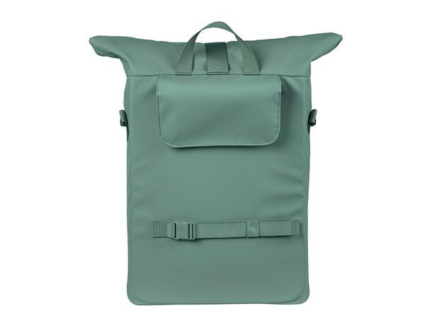 Basil Sykkelveske Brooklyn 17 liter, Silvergreen 