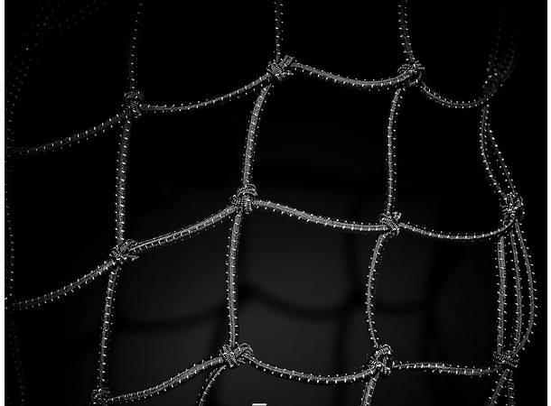 Electra Cargo Net Reflective Black 