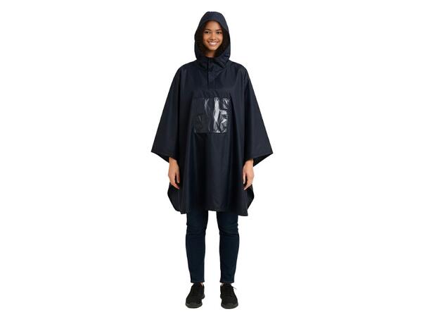 Hooodie Regnponcho Deluxe Black 