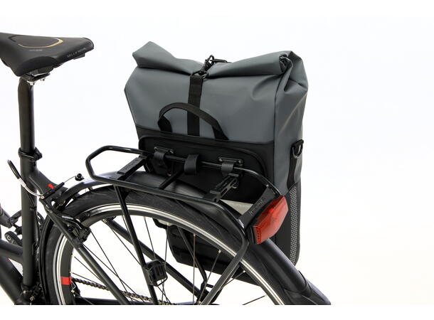 New Looxs Sykkelveske Nyborg 17 liter, Dark Grey Black 