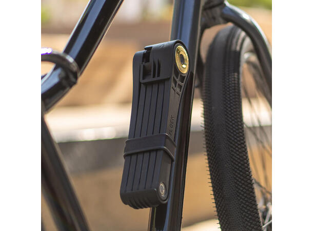 Seatylock Elsykkellås Foldylock 110 110 cm, Nøkkel, Foldelås, ART3 