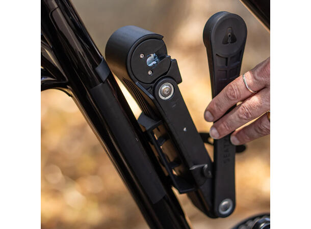 Seatylock Elsykkellås Foldylock 110 110 cm, Nøkkel, Foldelås, ART3 