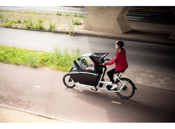 Urban Arrow Family Transportsykkel Bosch Smart Cargo Line elsykkel, Black 