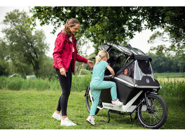 Urban Arrow Family Transportsykkel Bosch Smart Cargo Line elsykkel, Black 