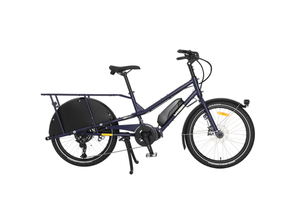Yuba Kombi EP5 Transportsykkel Shimano EP5 elsykkel, Mirtillo (lilla) 