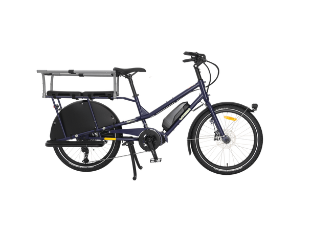 Yuba Kombi EP5 Transportsykkel Shimano EP5 elsykkel, Mirtillo (lilla) 