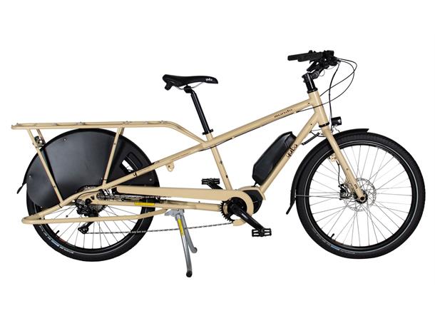 Yuba Mundo Transportsykkel Shimano EP8 elsykkel, Tan 
