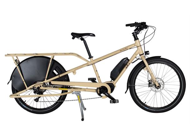 Yuba Mundo Transportsykkel Shimano EP8 elsykkel, Tan