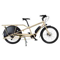 Yuba Mundo Transportsykkel Shimano EP8 elsykkel, Tan