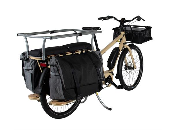 Yuba Mundo Transportsykkel Shimano EP8 elsykkel, Tan 