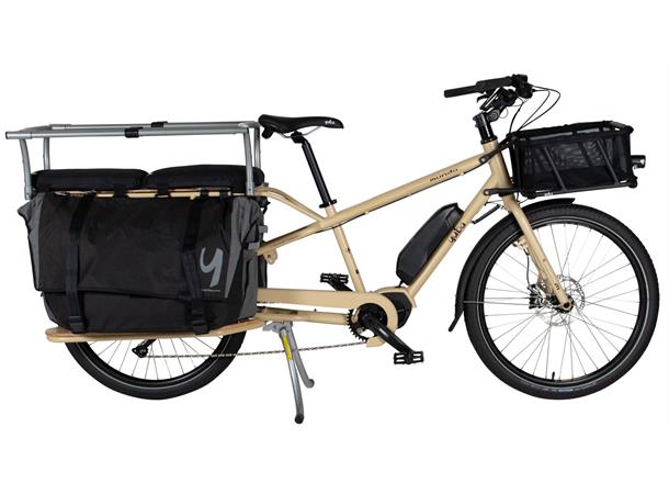 Yuba Mundo Transportsykkel Shimano EP8 elsykkel, Tan 