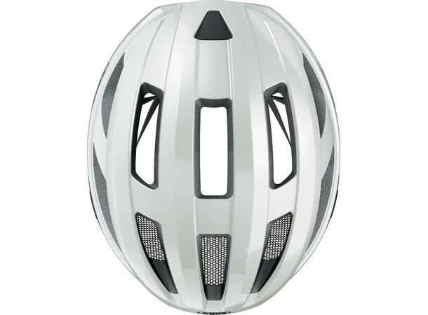 ABUS Sykkelhjelm Macator Pearl White 