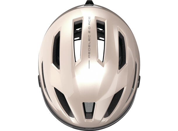 ABUS Sykkelhjelm Pedelec ACE Champagne ABUS str: Medium (52 - 57 cm) 