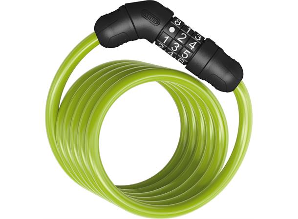 ABUS Sykkellås Star 4508 150 cm, Kode, Kabellås, Green 