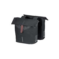 Basil Dobbel Sykkelveske City 2 x 16 liter, Black