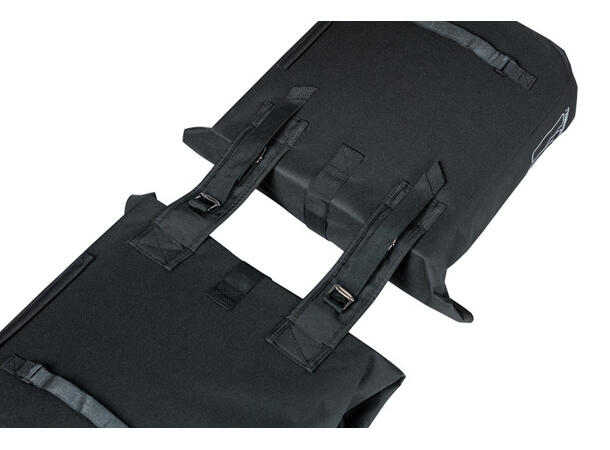 Basil Dobbel Sykkelveske City 2 x 16 liter, Black 