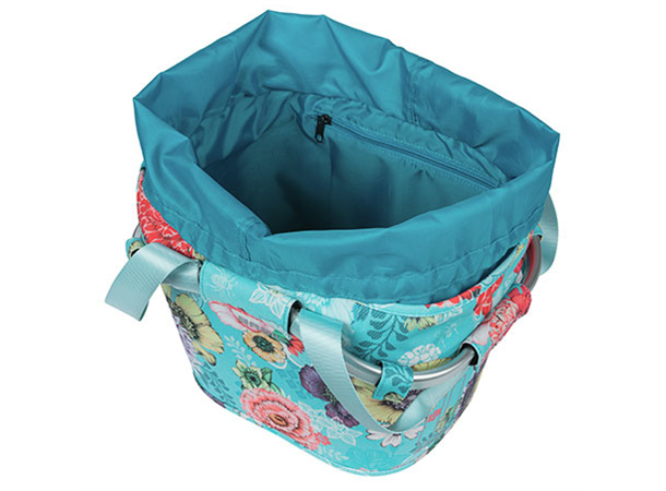Basil Sykkelkurv Bloom Field Sky Blue 
