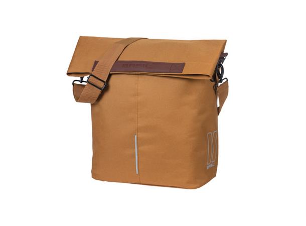 Basil Sykkelveske City Shopper 14-16 liter, Camel Brown 