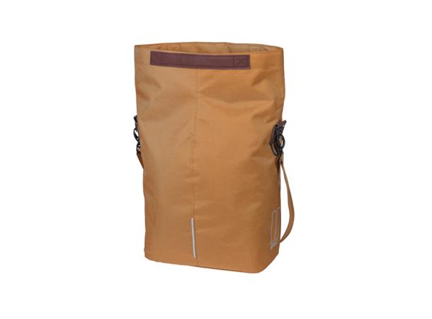 Basil Sykkelveske City Shopper 14-16 liter, Camel Brown