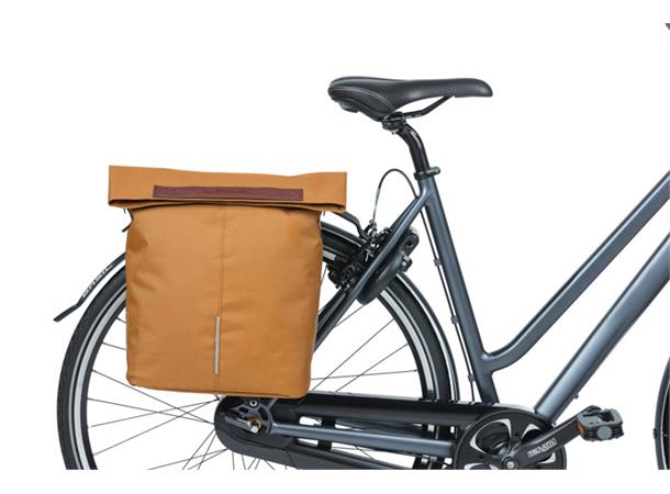 Basil Sykkelveske City Shopper 14-16 liter, Camel Brown 