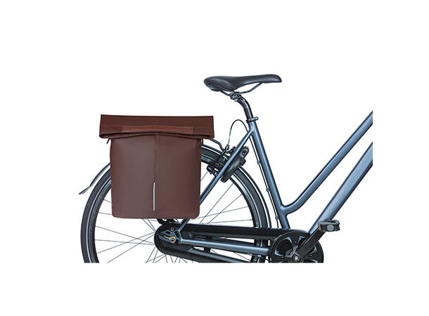 Basil Sykkelveske City Shopper 14-16 liter, Roasted Brown 