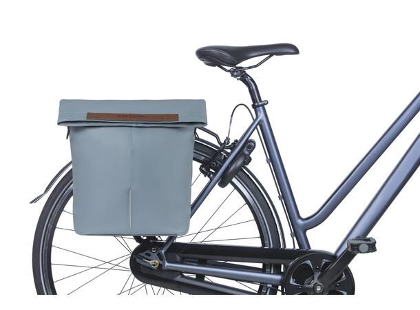 Basil Sykkelveske City Shopper 14-16 liter, Graphite Blue 