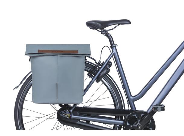 Basil Sykkelveske City Shopper 14-16 liter, Graphite Blue 