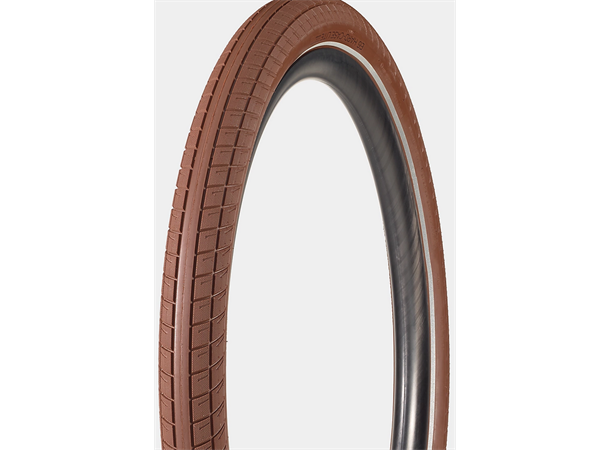 Bontrager Dekk 27,5" E6 Hard-Case Brown 61-584, 27,5 x 2,40 