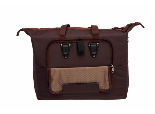 New Looxs Sykkelveske Tendo 21 liter, Burgundy Rust 