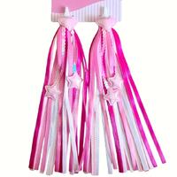 Streamers multi-color Rosa-Hvit