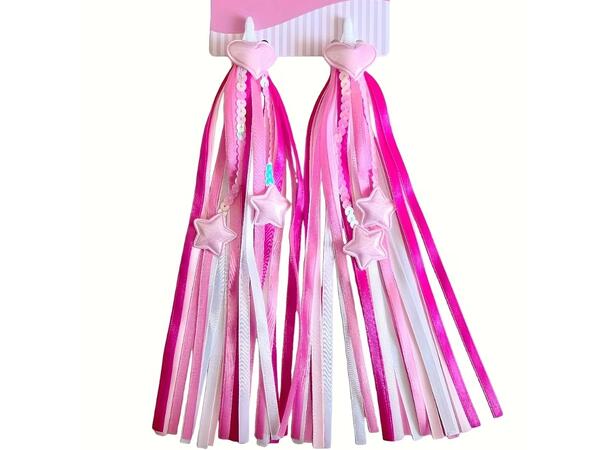 Streamers multi-color Rosa-Hvit 