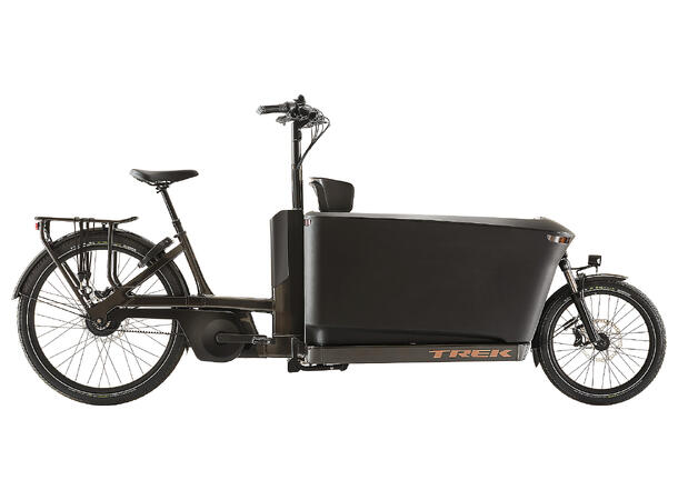 Trek Fetch+ 4 Transportsykkel Bosch Cargo Smart elsykkel Dnister Black