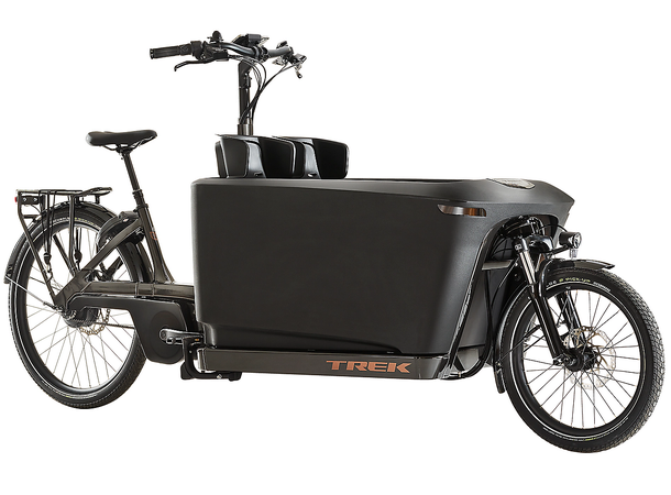 Trek Fetch+ 4 Transportsykkel Bosch Cargo Smart elsykkel Dnister Black
